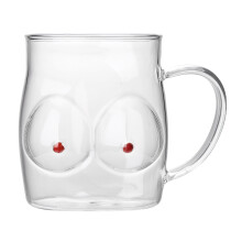 Conjunto de copos de vidro borossilicato com design em formato de corpo, canecas de vinho com design exclusivo para cerveja e coquetéis, inspiradas