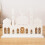 Lightweight Friendly White Wood Castles Figurine for Placement 7