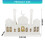 Lightweight Friendly White Wood Castles Figurine for Placement 3