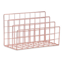 Porta libri minimalista per ufficio/studio, organizer per libri dal design moderno, fermalibri da scrivania, porta libri in metallo, espositore per