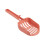 Ergonomic Cats Litter Scoops Easy Hanging Space-Red 8.9X19.5cm 1