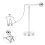 Newtons Pendel Cradle Little Man Lernspielzeug 9