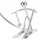 Newtons Pendel Cradle Little Man Lernspielzeug 14