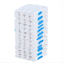 48 recharges de toilettes jetables, papier jetable pour cuvette des toilettes en vrac, recharge pour brosse de toilette