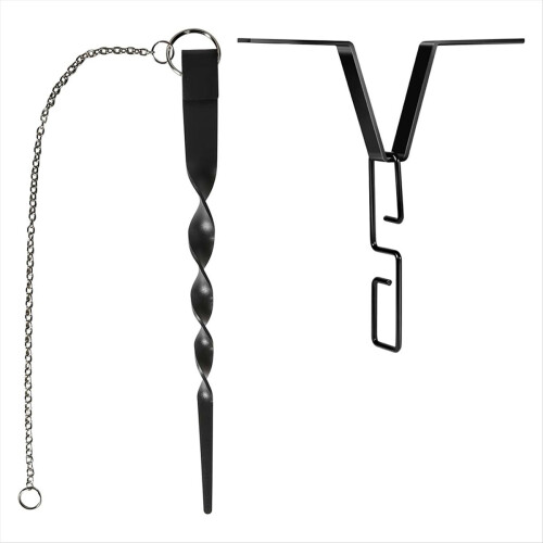 Rain Chain Hook Anchor, Garden Gutter Positioner, Retainer for Install 1
