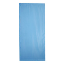 Duschvorhang mit Magneten, antistatisch und antibakteriell, elegantes und lässiges Ambiente fürs Badezimmer (Blau), reduziert Außengeräusche