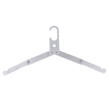 Tragbare Reisekleiderbügel, unverzichtbar für unterwegs, platzsparende Aufbewahrung, aus Aluminiumlegierung, stilvolles Design, kompaktes und