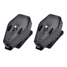Lampe de lunettes à clip rotative à 360, angles d'éclairage réglables avec barrière anti-lumière convexe, lumière LED douce pour les yeux