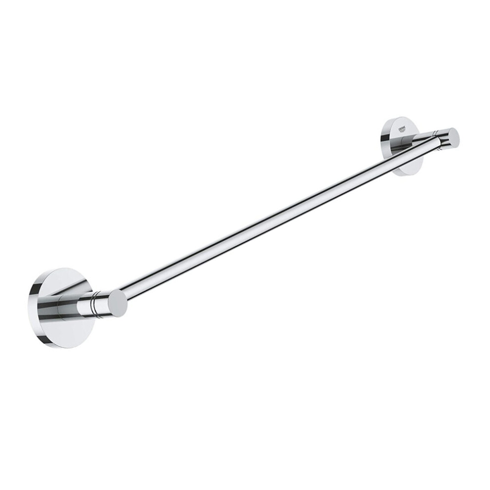 Decorative Bathroom Grab Bar, Coordinating Style, Solid Metal Construction Ensures Durability in Wet Environments, Elegant Design Concealed Mounting f