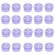 Sturdy Pig Nose Styles Cord LocksAssorted Color-Deep purp