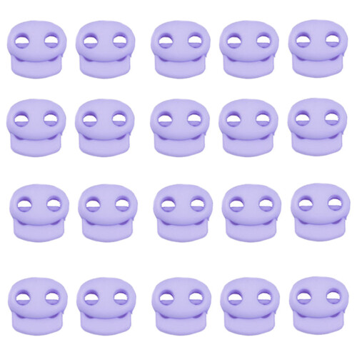 Sturdy Pig Nose Styles Cord LocksAssorted Color-Deep purp