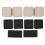 Heavy Duty Furniture Riser With Anti Slip Design, Adjustable Bed Elevators For Beds Sofas Tables Stackable Support Blocks With Durable PP Plastic Up T 4