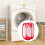 Folding Laundry Bin Household Clothes Container-Orange style 3