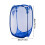 Folding Laundry Bin Household Clothes Container-Orange style 7