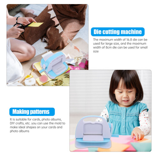1Set Multi Kleuren Die Cut Machine Abs+metaal Voor Scrapbook En 1