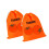 Grocery Bag With Drawstring for Picnics Camping Kitchen-Orange 1