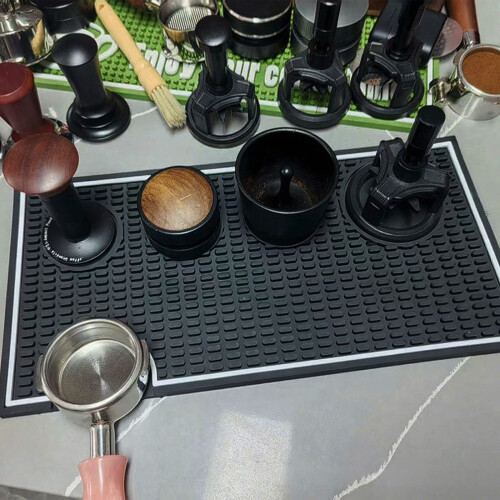 Tapis pour espaces de travail à café, bords surélevés pour 1