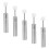 Drawer Damper Noise Reduction Silver 5pcs 10