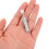 Drawer Damper Noise Reduction Silver 5pcs 4