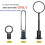 Télécommande de remplacement compatible avec les ventilateurs Dyson AM06 / AM07 / AM08 2