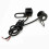 2 Pcs White LED Motorcycle Headlight Spotlight Daytime Running Light 4