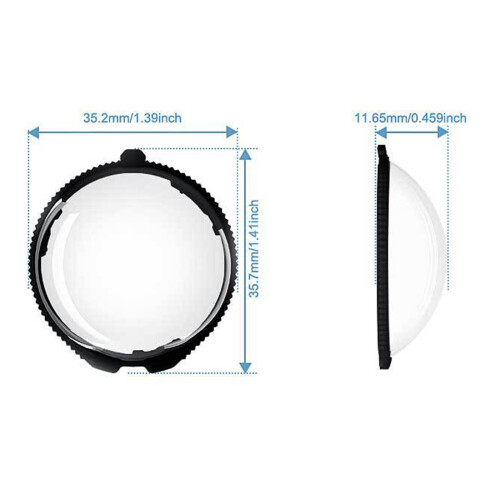 2Pcs Lens Protector for X5 Lens Guard Protective Cover 2