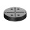 Couvercle rond en plastique pour chauffage de patio, 1