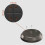 Couvercle rond en plastique pour chauffage de patio, 5