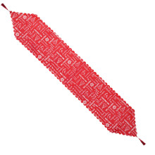 Față de masă din material de înaltă calitate, ușor de tăiat, cu sclipici, pentru decorul creativ de sărbători, decor de masă versatil.