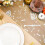 Écharpe de Table à manger à motif squelettique, décorations-Noir 4