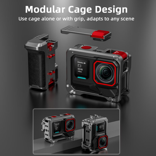 Shockproof Metal Camera Housing Rapid Battery Swaps Design-1 2