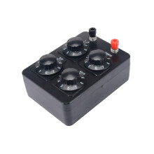 0-9999 Ohm Simple Resistance Box Precision Variable Decade Resistor Teaching Inst ent