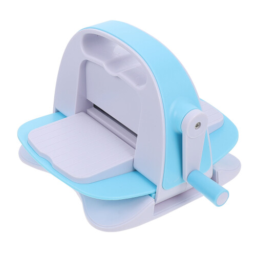 1Set Handmatige Vouwmachine Abs+metaal Multi Voor Scrapbooking DIY