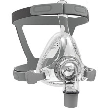 Full Face CPAP Masks with Headgear, Elbow/Swivel and Cushion