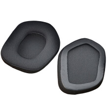 1 Pair Soft Sponge Ear Cushions Replacement Earpads-Black