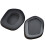 1 Pair Soft Sponge Ear Cushions Replacement Earpads-Black 1