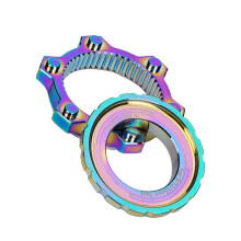 Bicycle Disc Brake Rotor Adapter with Centerlock Rings for 6Bolt Conversion Colorful