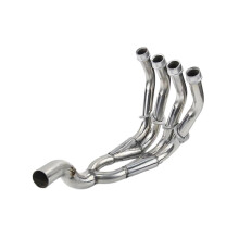 Motorcycle Exhaust Pipe Stainless Steel 51mm Muffler Link Noise Reduction for Yamaha XJ6