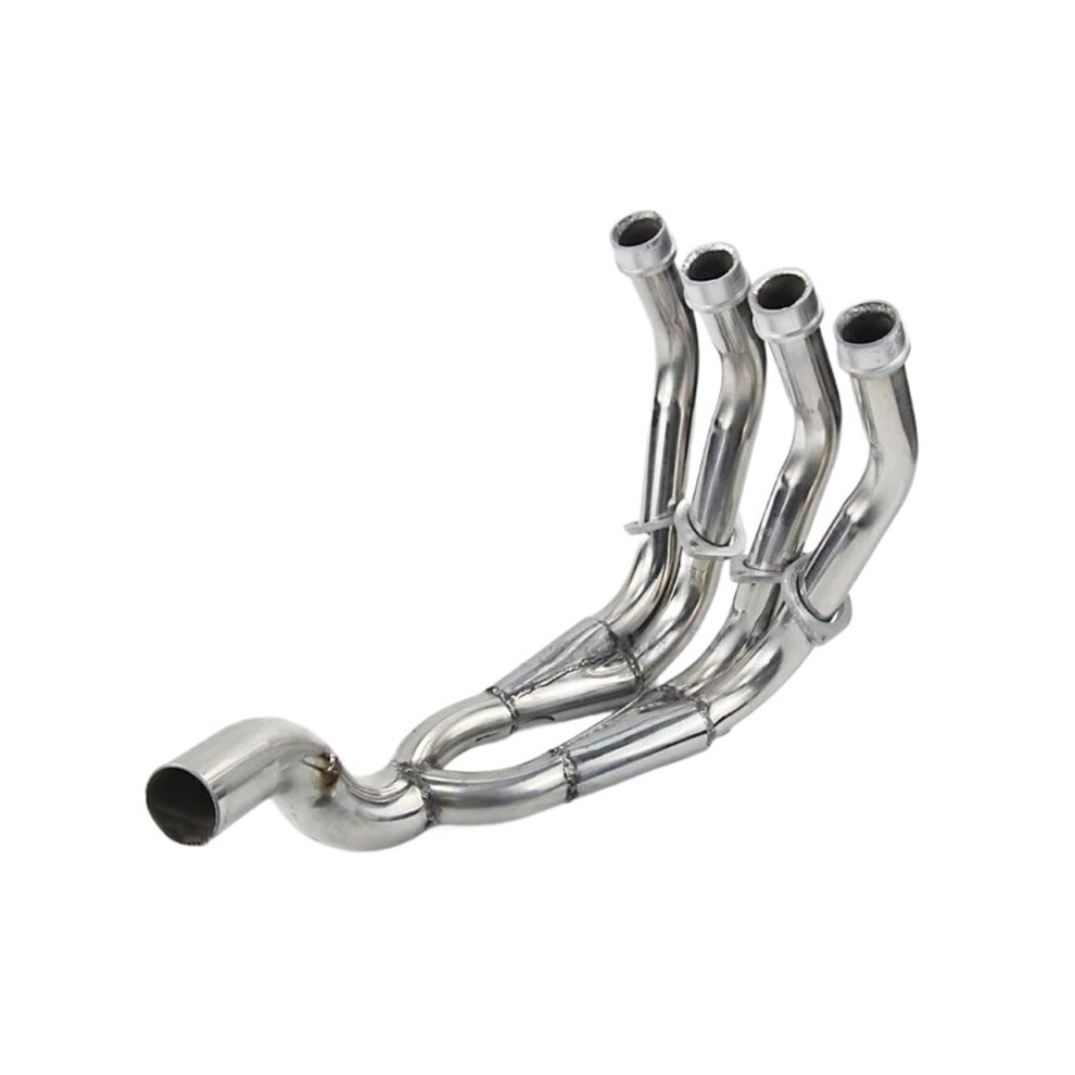 Motorcycle Exhaust Pipe Stainless Steel 51Mm Muffler Link Noise Reduction For Yamaha Xj6 9323874625270