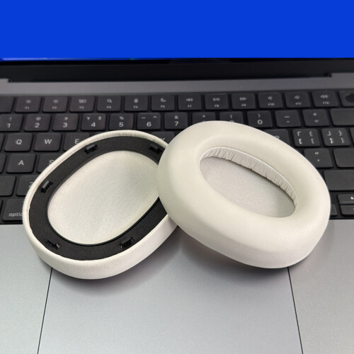 2pcs/pair Earpads Head-mounted Earphone Ear Pad-Black protein 1