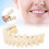 Upper Lower Dental Veneers Dentures - Snap On False Teeth For A Perfect Smile 3