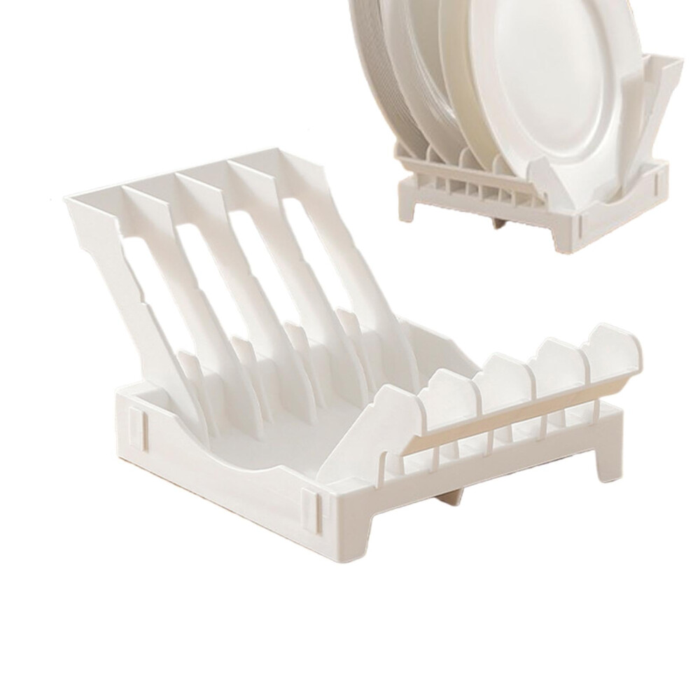 Plate Organizer Dish Drying Rack with SpaceSaving Vertical Design for Easy Plate Access in Cabinets-image-OPC-PNNW55M-NEW