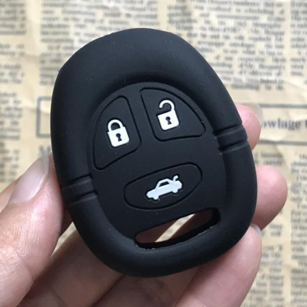 Key Fob Cover Silicone Case For Saab 93 19992002 And 95 19992009 3 Button Scratchresistant 9119770396983
