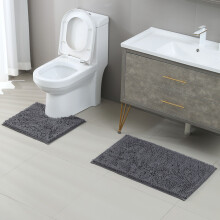 Covoraș de baie gros din chenille: bază antiderapantă pentru absorbție rapidă a apei, creează-ți oaza în baie cu scânduri din microfibră