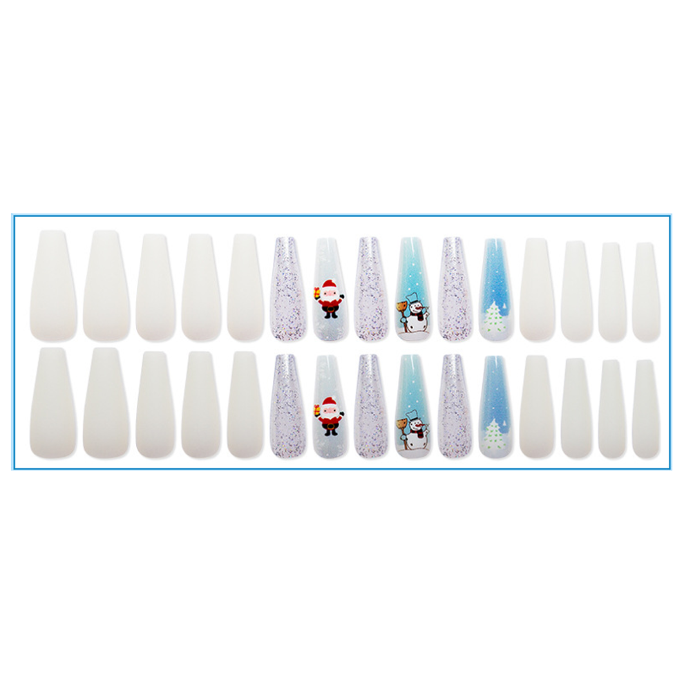 Chic Nail Fashion, Reusable False Nails, Easy Application, Natural Looking, Full Cover Design, Ideal For Special Occasions