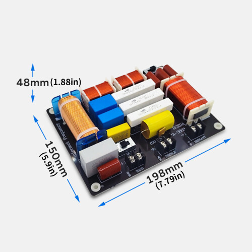 Advanced 3 Way Frequency Divider For Speakers 4 Sound-PA 3803A 2