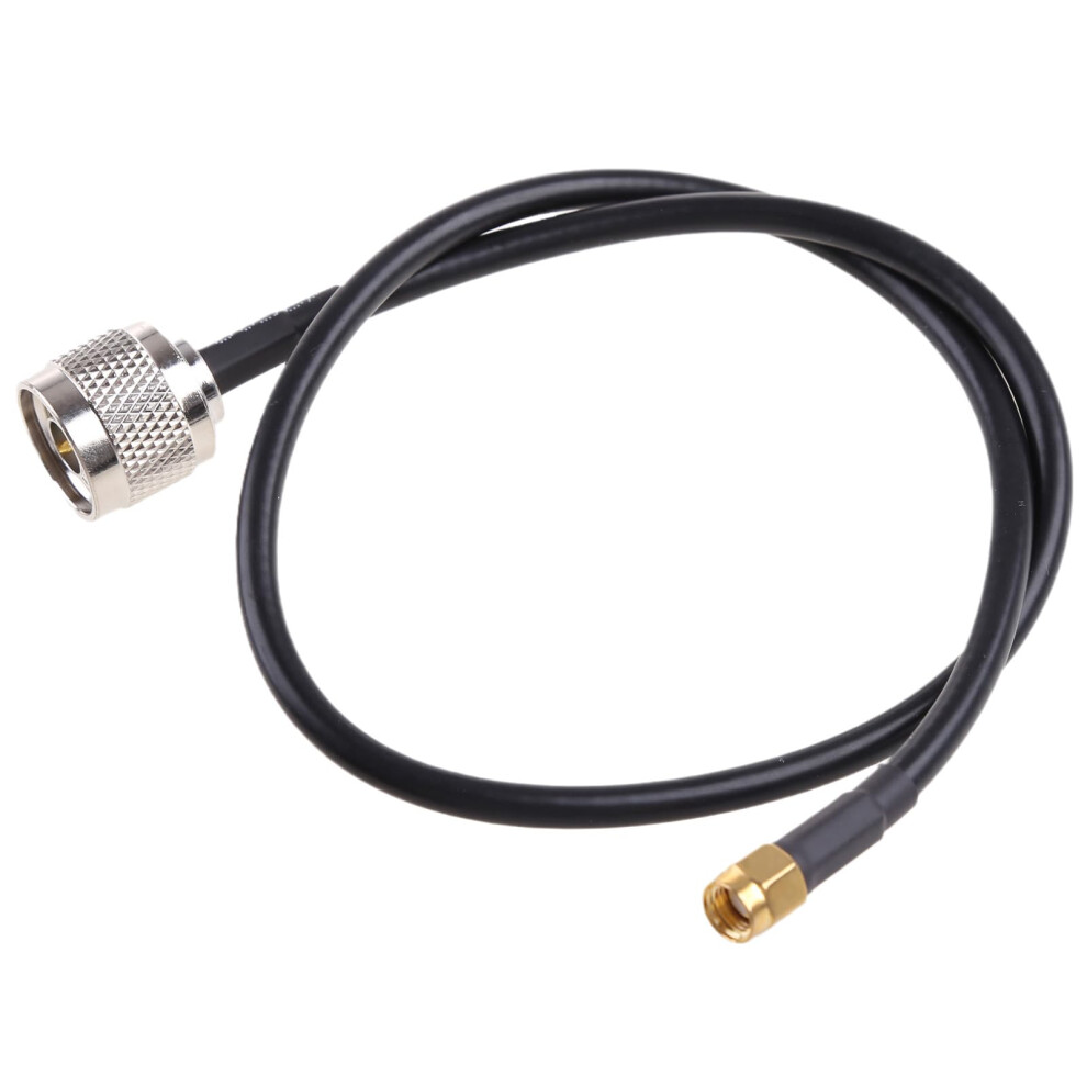 Rpsma Male To N Male Bulkhead Low Loss Coaxial Extension Cable For Lte Router And Ham Radio 9119770395948