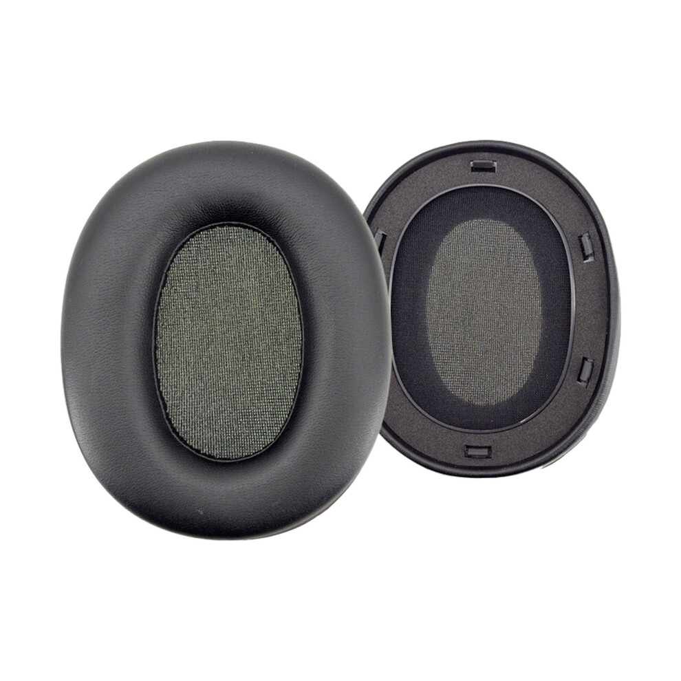 2Pcs/Pair Earpads Head-Mounted Earphone Ear Pad- Protein Black 7709000220281