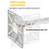 Stahl-Sicherheitshalterung, leichtes Design, sichere-Wandmontage 7