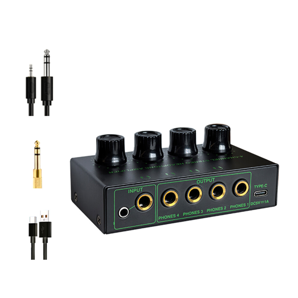 Color Illuminating 4Channel Auditory Splitter Amplifier Includes 7709000220854